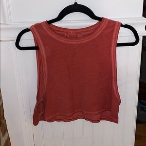 Lululemon Cropped Workout Top